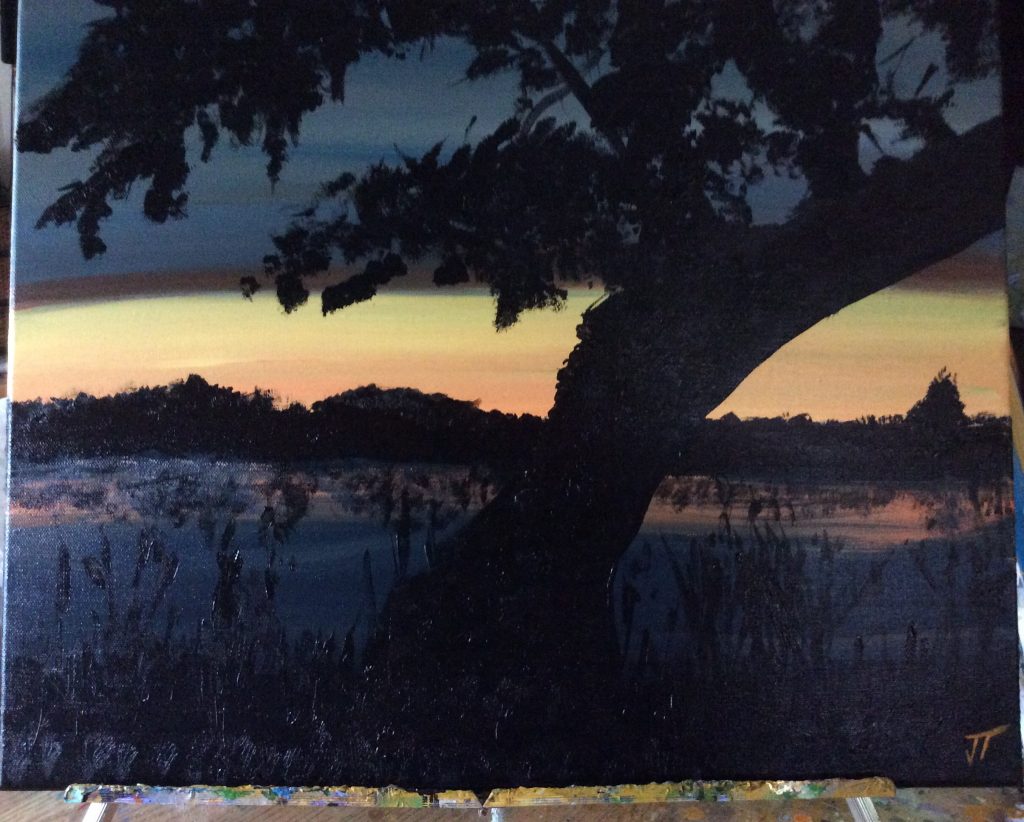 Sunset South Carolina Painting